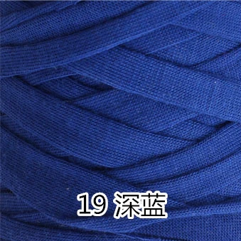 19 shenlan 210 г/шт. необычная пряжа для ручного вязания, толстая нить для вязания крючком, тканевая пряжа «сделай сам», сумка, ковер, подушка, хлопковая ткань, футболка, пряжа - Цвет: 19 shenlan