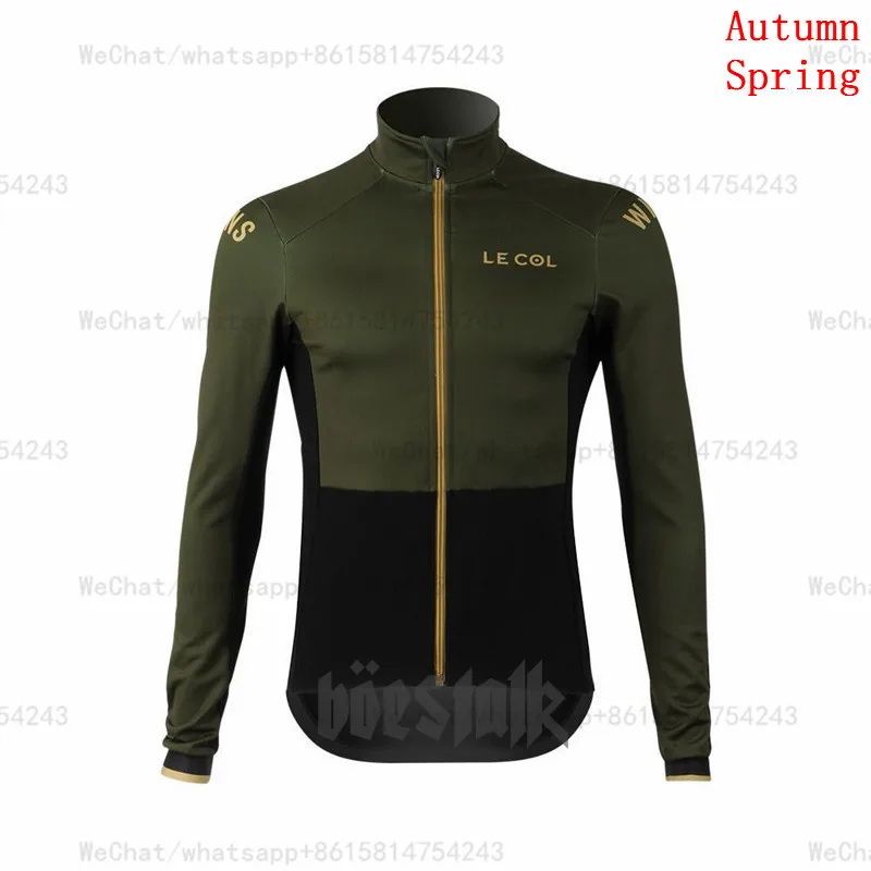 autumn jacket Le col велосипедная одежда для мужчин wiggins осень с длинным рукавом велосипедный теплый велосипед bh гоночный на заказ спортивный велосипед Майо ciclismo - Цвет: autumn jacket