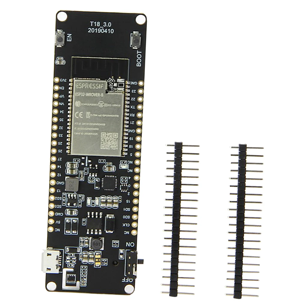 Для TTGO T-энергии ESP32 8 Мбайт PSRAM WiFi и Bluetooth модуль 18650 Батарея ESP32-WROVER макетная плата
