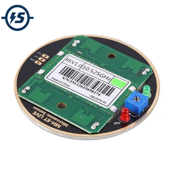 

For Ardunio HB100 10.525GHz Microwave Radar Sensor Motion Sensor Wireless Module 2-16M Intelligent Detector
