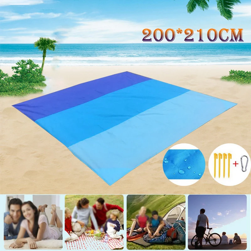 

Camping Mat Waterproof Beach Blanket Outdoor Portable Picnic Ground Mat Mattress Outdoor Camping Picnic Mat blanket