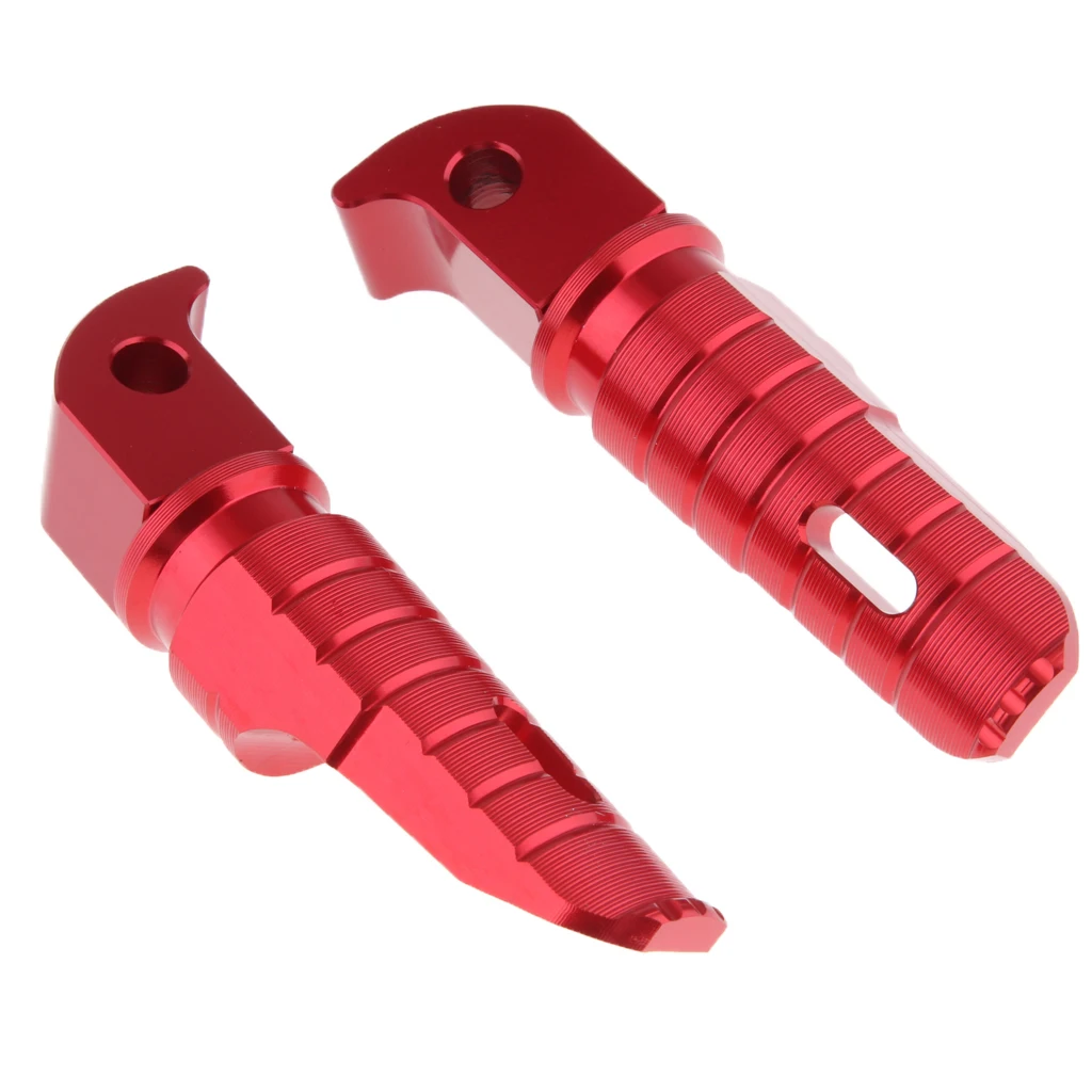 2pcs Rear Footrests Foot Pegs Set for Yamaha MT-10 FZ-10 2016-2018 FZ1 2006-2014 YZF-R1 M/S 2016-2018 MT-03 2015-2018 NVX155
