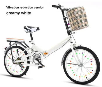 

16 "/20 "shock absorbent juvenile variable speed bicycle elderly male female student folding bicycle