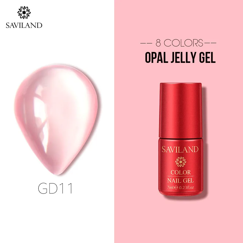 7ml GD11 Vrenmol Гель-лак для ногтей Опаловый Желейный гель полупрозрачный лак прозрачный молочно-белый цвет дизайн ногтей Маникюр УФ-гель Полупостоянный лак - Цвет: 7ml GD11