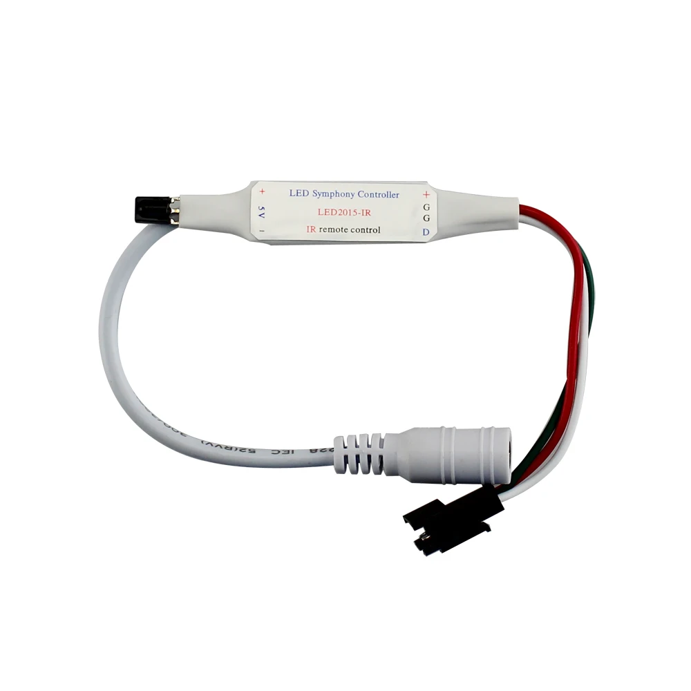 Мини пиксельный светильник IR21key RF21key DC5 24V светодиодный ленточный контроллер для IC