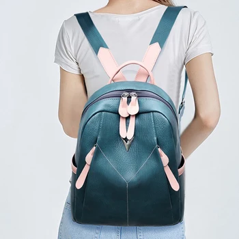 

Brand luxury bags for women backpack high quality ladies backpack 2020 new fashion Simple youth girl bag travel bag 4 colors