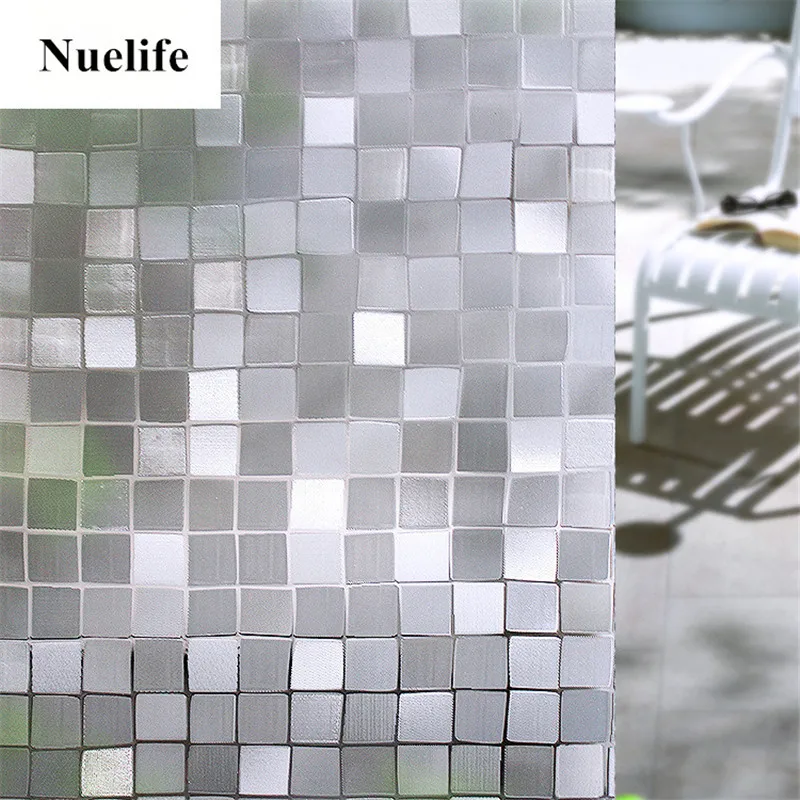 Nuelife Patr n De Mosaico 3D Pegatina De Ventana De Vidrio 