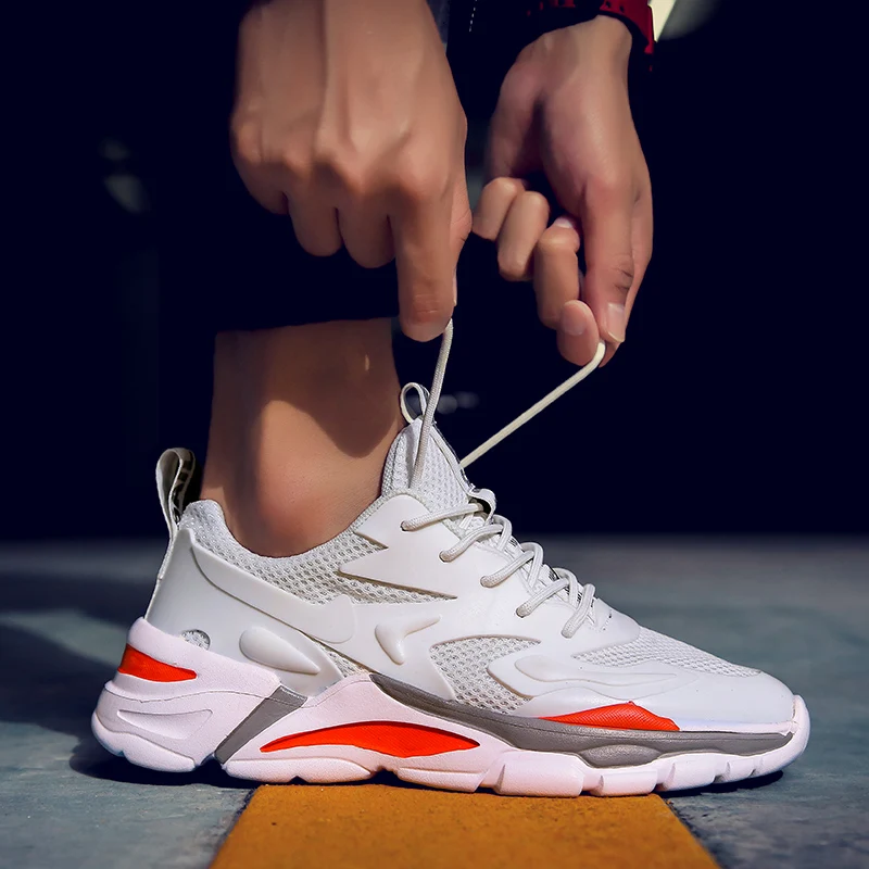

Fashion Trend Old Shoes Mesh Outdoor Comfortable Korean Version Male Shoes Men's Sneakers Zapatillas Hombre Sapato Masculino