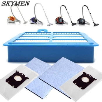 

Vacuum Cleaner Spare Parts Set Dust Bags Filter For Philips FC8202 FC8312 FC8406