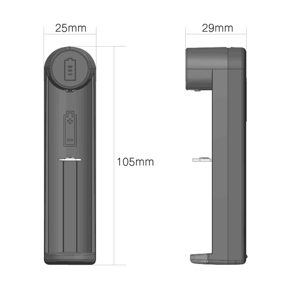 USB порт Универсальное зарядное устройство для литий-ионных аккумуляторов 18650 21700 20700