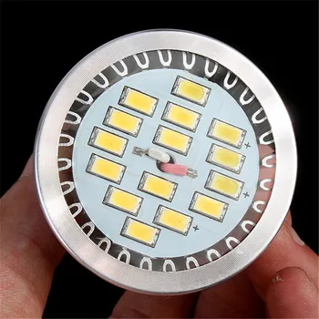 

CLAITE MR16 LED 6.4W 480-530LM Spotlight Pure White SMD 5630 LED Spot Lamp Bulb 10V-18V AC High Power Lamp