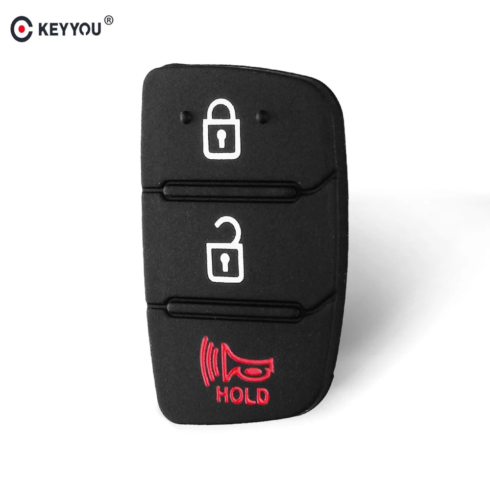Запасной ключ KEYYOU 3 4 кнопки дистанционного управления чехол накладка для Hyundai HB20
