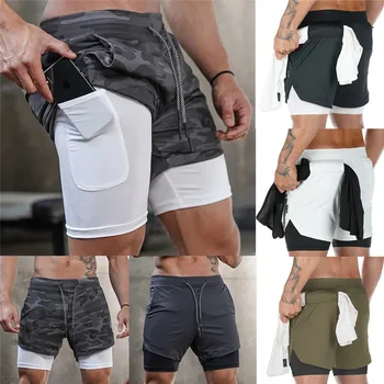

Mens Swimming Shorts Jogging Running Gym Sports Breathable Fitness Exercise
