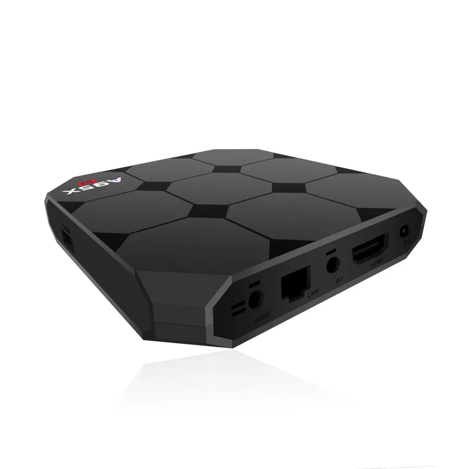 Global A95X R2 пульт дистанционного управления ТВ приставка 4K HDR Android 7,1 ТВ приставка Ultra HD 2G/16G wifi Google Netflix IP ТВ Декодер медиаплеер