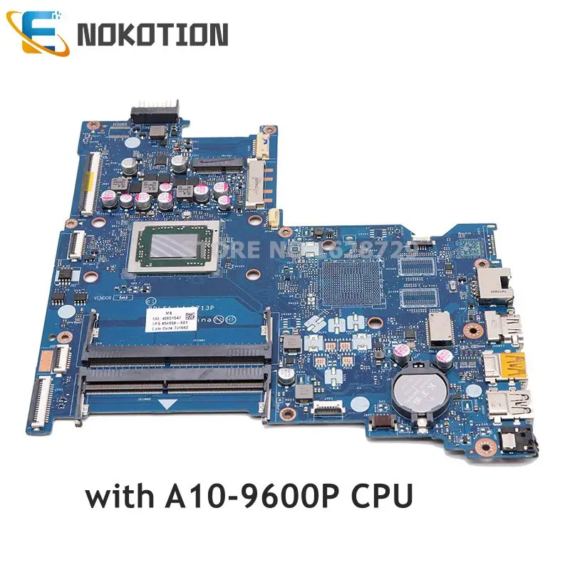 70% OFF  NOKOTION 854957-601 854957-001 854958-601 For HP 15-B 15-BA Series Motherboard BDL50 LA-D713P AM960