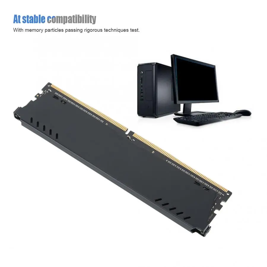 DDR4 2666MHZ PC4-21300U 8G Настольный банк памяти с теплоотводом жилет для игр/офиса