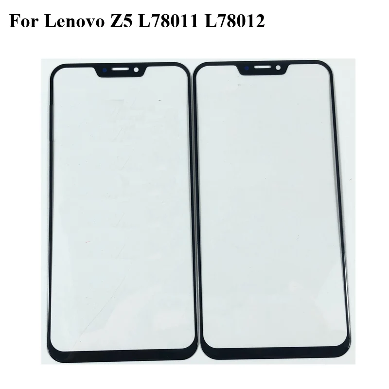 2 шт. сенсорный экран для Lenovo Z5 L78011 дигитайзер панель переднее стекло датчик Z 5 L78012