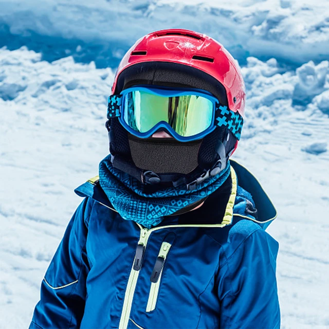 Kids Balaclava Hood Ski Face Mask Neck Warmer Winter Fleece Hat