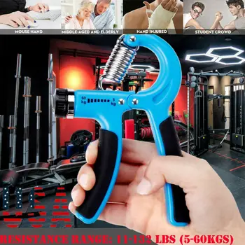 

Fashion A Type Hand Grips Adjustable 5-60KG Forearm Exerciser Heavy Grip Hand Gripper Strength Training