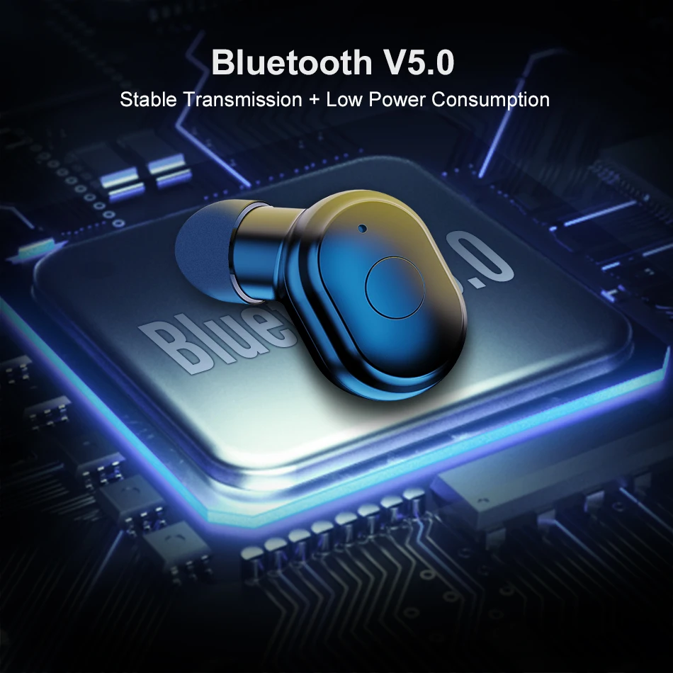 Наушники AUSDOM TW01 TWS беспроводные Bluetooth наушники 20 часов работы CVC8.0 шумоподавление