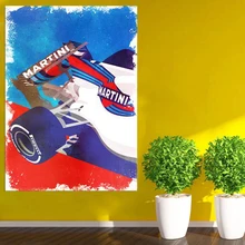 Moderne Lancia Rally Auto F1 LC2 Abstract Poster Canvas Schilderij Print Modulaire Wall Art Foto Voor Woonkamer Slaapkamer Thuis decor