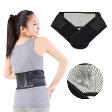 Manooby поясницы пояс поддержки-боль Бандаж ремень осанка Новая мода