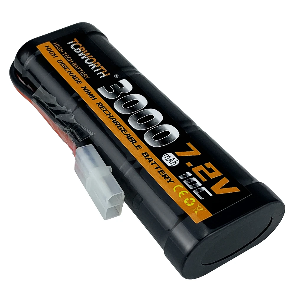 

2 упаковки, новинка, никель-металлогидридный аккумулятор 7,2 V 10C 3000 3300 3600 mAh RC с разъемом Tamiya для радиоуправляемого автомобиля, радиоуправляемого грузовика, связанный с HPI Losi Kyosho Hobby
