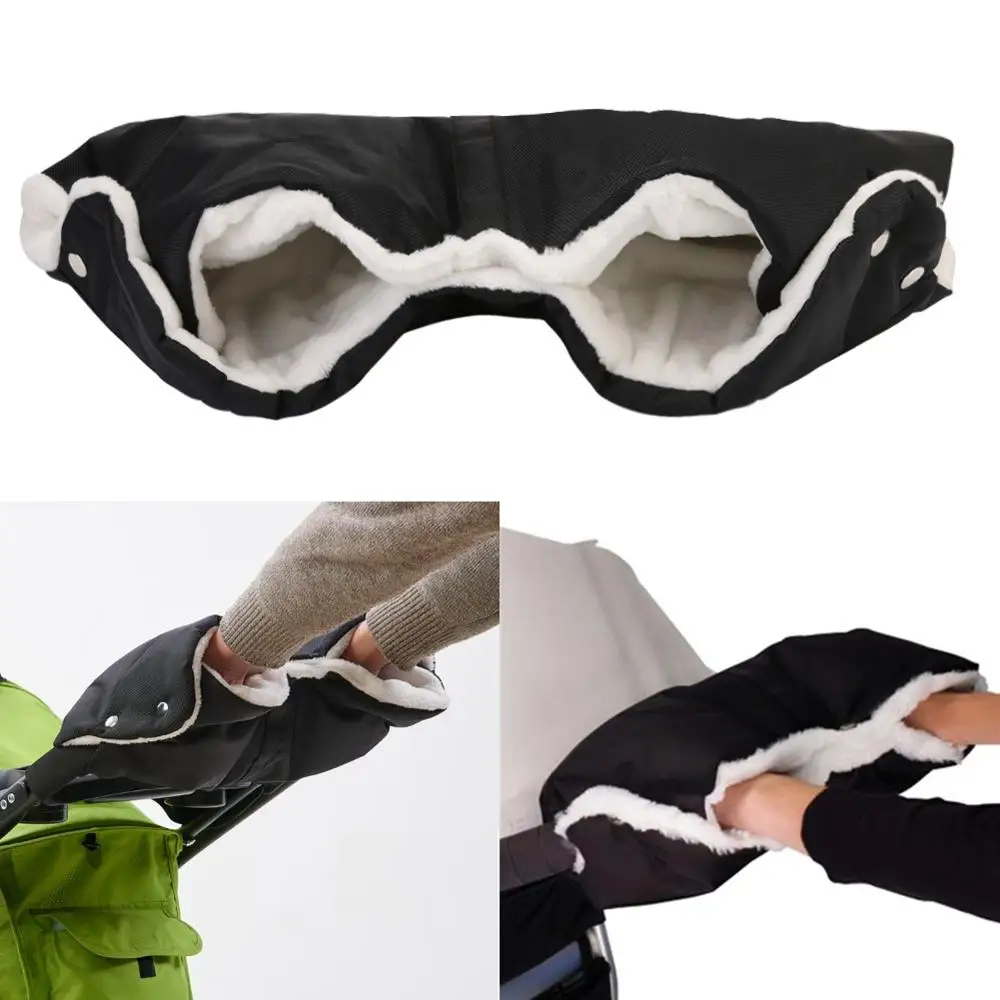 Hot Item Stroller Gloves Cart Pushchair Baby Pram Warm Clutch 1-Pair Fleece ZJA7rVy3