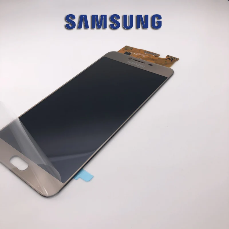 5,7 супер AMOLED ЖК-дисплей для SAMSUNG Galaxy C7 ЖК-дисплей C7000 сенсорный экран дигитайзер Замена