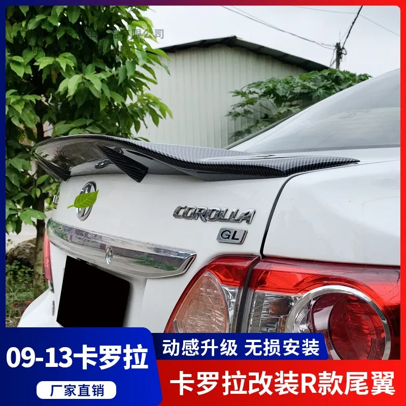 Задний спойлер из углеродного волокна для Toyota Corolla 2008-2013 | Автомобили и мотоциклы