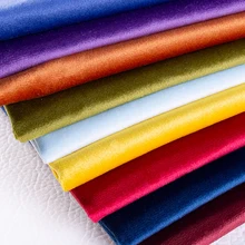 Lychee Life A4 напечатанная Золотая Бархатная ткань высокого качества швейная полиэфирная ткань DIY материал для сумок одежды