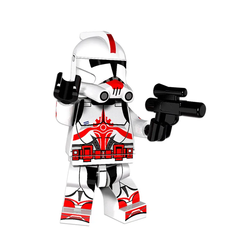 8 шт./компл. Star-wars-trooper мини игрушки сборные строительные блоки цифры образования детей коллекция подарок PG8097