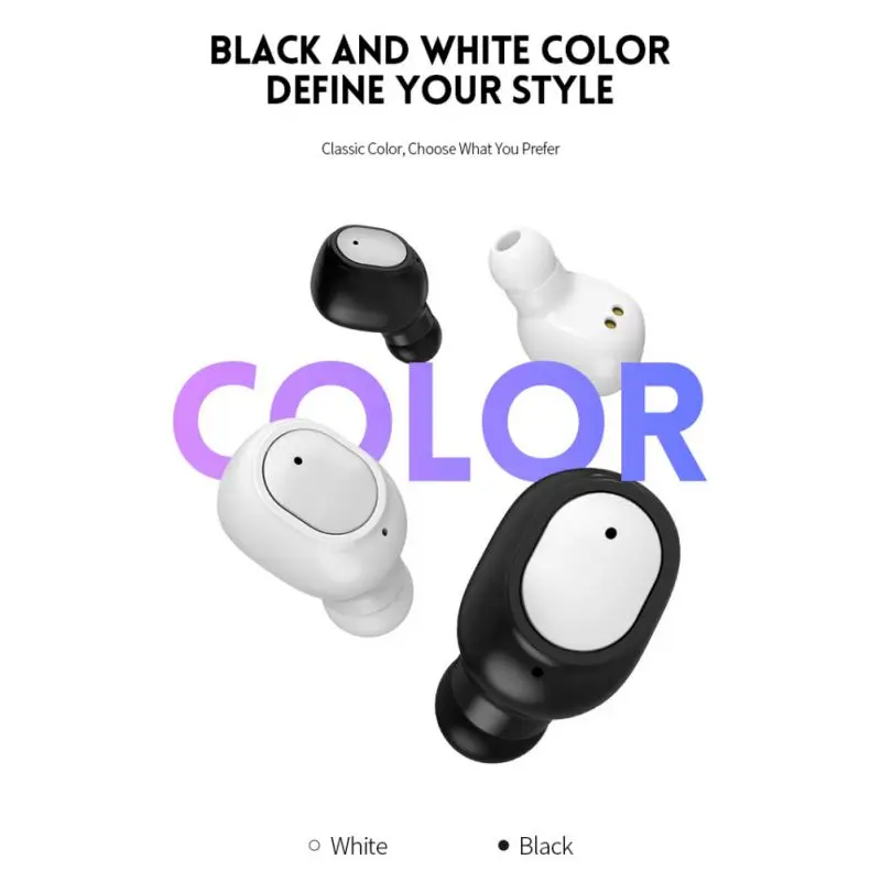 TWS Bluetooth 5,0 наушники IPX5 водонепроницаемые наушники-вкладыши беспроводной зарядный чехол практичный
