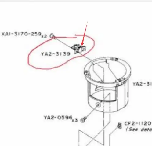 Запасные части для ультразвуковых объективов Canon 28-135 мм