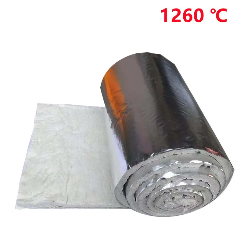 0.5x0.6m High Temperature 1260℃ Boiler Insulation Aluminum Silicate Needle Ceramic Fiber Insulation Cotton Refractory
