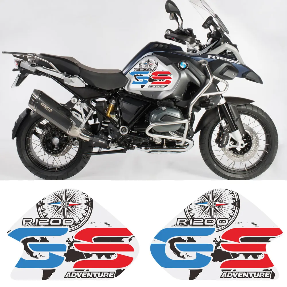 Для BMW R1200GS R1200 R 1200 ADV- наклейка на мотоцикл GS нефтяной газ топливная наклейка s Adventure Tank Pad протектор