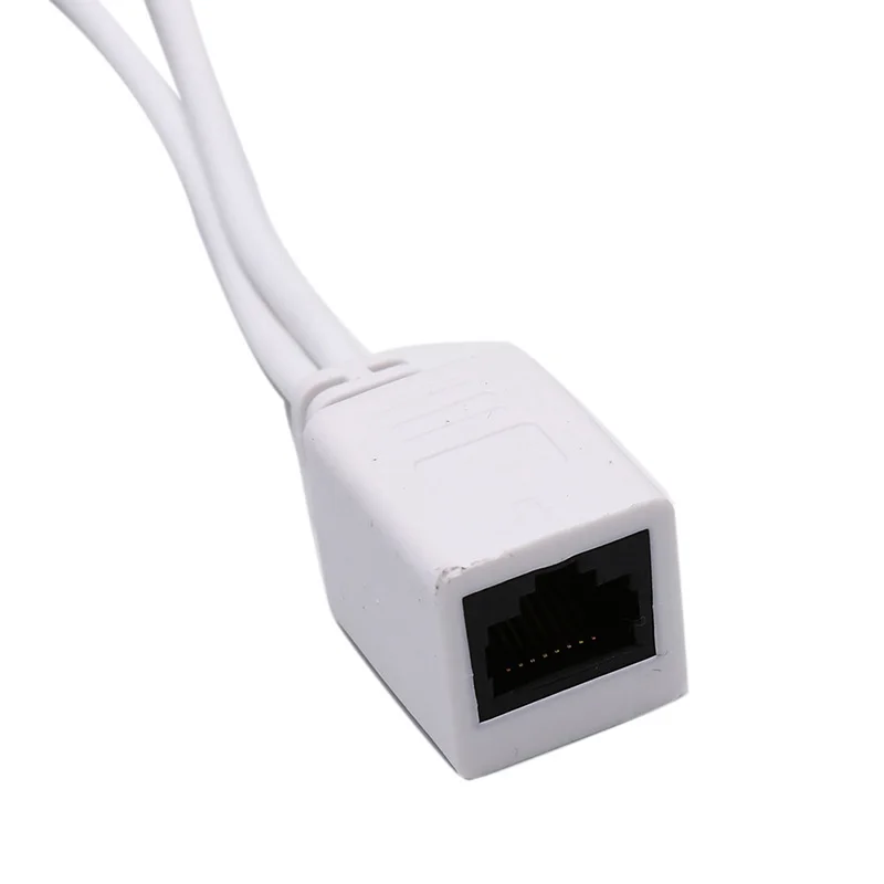 2 шт. 12-48 В для ip-камеры POE кабель пассивное питание через Ethernet Кабель-адаптер POE сплиттер RJ45 инжектор модуль питания