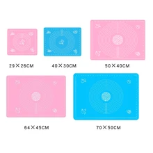 Large Size Pasta Tools for Kitchen Dumplings Pastry and Bakery Accessories Silicone Mat For Pastry Chef For Baking Bakeware Bar