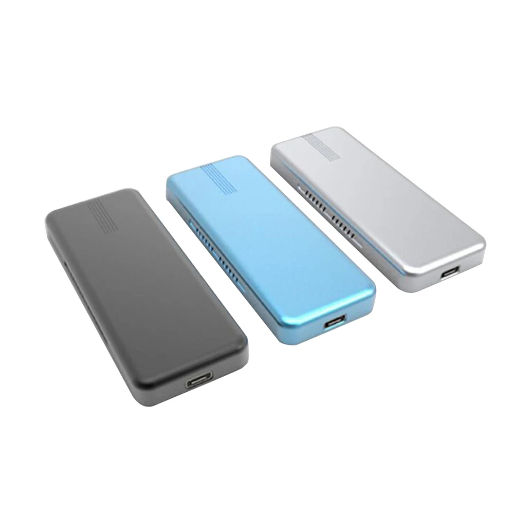 M.2 SSD Чехол для мобильного жесткого диска USB 3,1 to M.2 SATA SSD адаптер карта Внешний SSD корпус чехол для NGFF m2 Тип C HDD Чехол