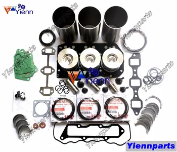 

3TNE82A Overhaul Rebuild Kit Piston Ring Gasket Bearing Set For Yanmar PC10 PC28UU PC30F Excavator Engine