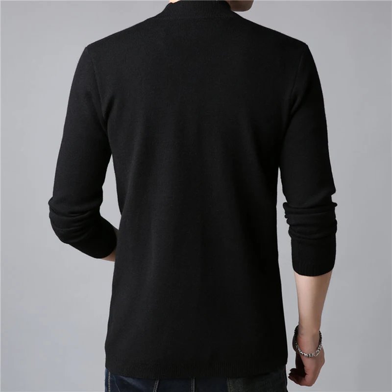 Sweater Cardigan Men Casual Knitted Cotton Wool Sweater Men Clothes 2019 Autumn Winter New Business Mens Woolen Jackets Coats Sweater Cardigan Men Casual Knitted Cotton Wool Sweater Men Clothes 2019 Autumn Winter New Business Mens Woolen Jackets Coats