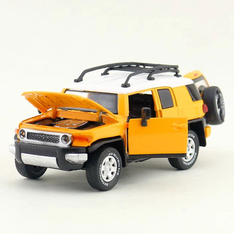 HOMMAT 1:32 Toyota FJ Cruiser SUV внедорожная модель автомобиля Diecasts игрушка транспортные