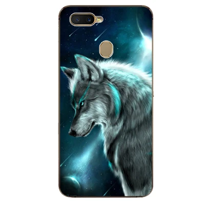Для OPPO A5S CPH1909 A 5s чехол 6," Роскошный чехол из ТПУ и силикона Чехлы для OPPO AX5S задняя крышка для OPPOA5S Funda Coque - Цвет: W48