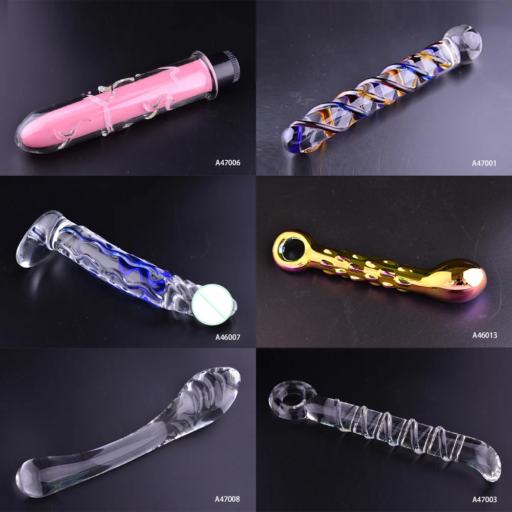 Yue inflooring секс-игрушка стеклянный анус Suppository Butt Plug охлаждающий летний день лед и огонь двойные дни взрослый секс продукт партия
