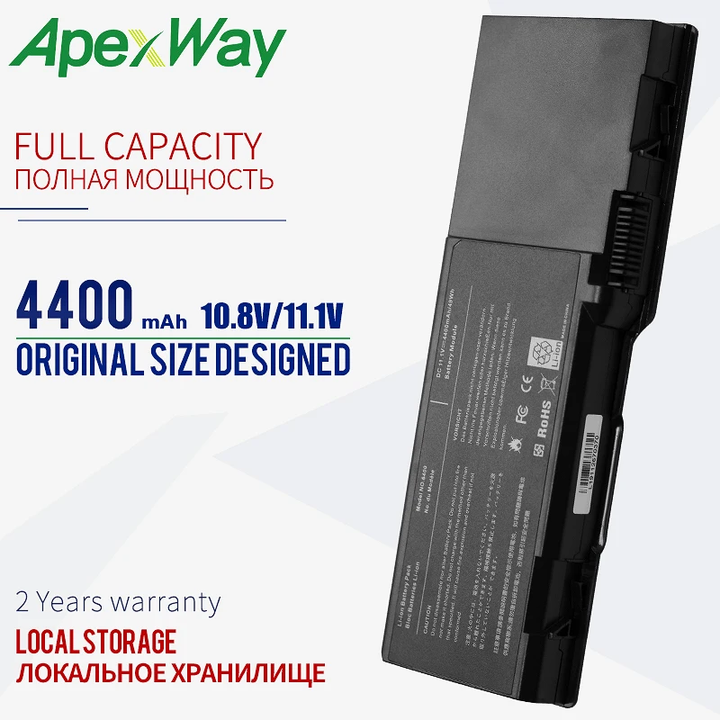 Аккумулятор для dell Inspiron 11 1 4400 6000 9200 E1705 XPS Gen 2 9300-9400 310-6321 310-6322 312-0339 312-0340 312-0348 |