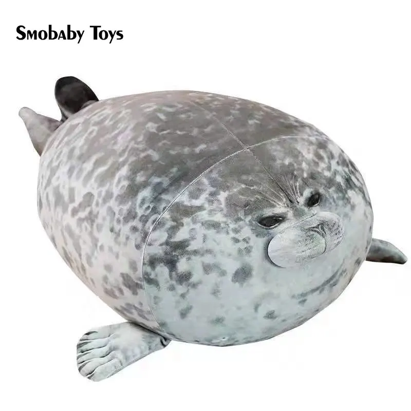 30 60cm Super soft sea animal plush doll sea world cute seal sea lion plush doll 4