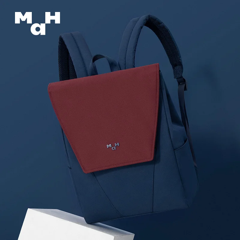 MAH YANG-HOUSE Travel Backpack 14"15" Laptop Bag Schoolbag for Men Women 600D Waterproof Backpack