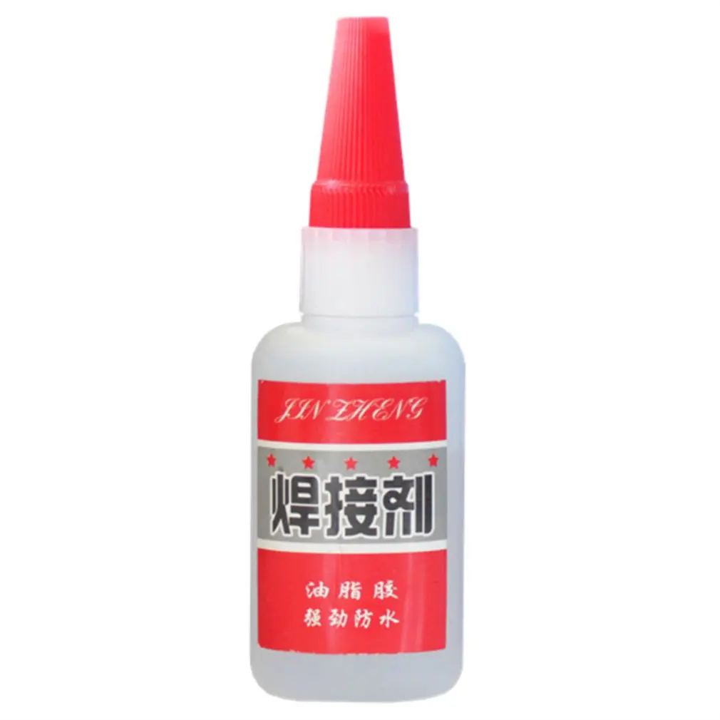 Oily glue solder with label Universal repair glue effective / Fast