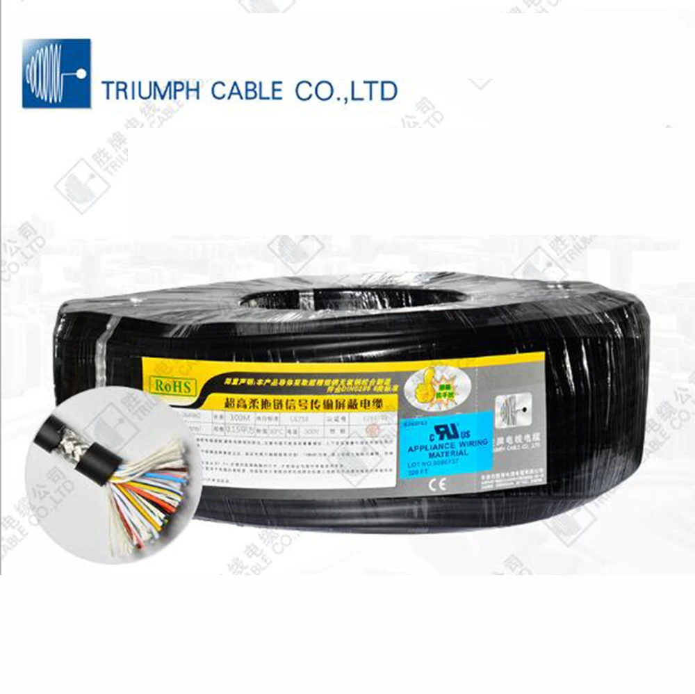TRIUMPHCABLE UL20276 10 м мульти 24AWG 8 ядро/10 ядерный поставка производится по ценам