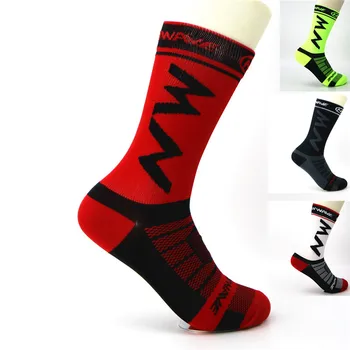

NEW Mens Womens Riding Cycling Socks Bicycle sports socks Breathable Socks Basketball Football Socks Fit for 40-46